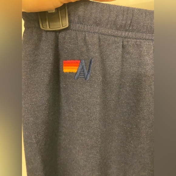 Aviator Nation 4 Bolt Purple & Pink Jogger Sweat Pant Size XS - Picture 5 of 8